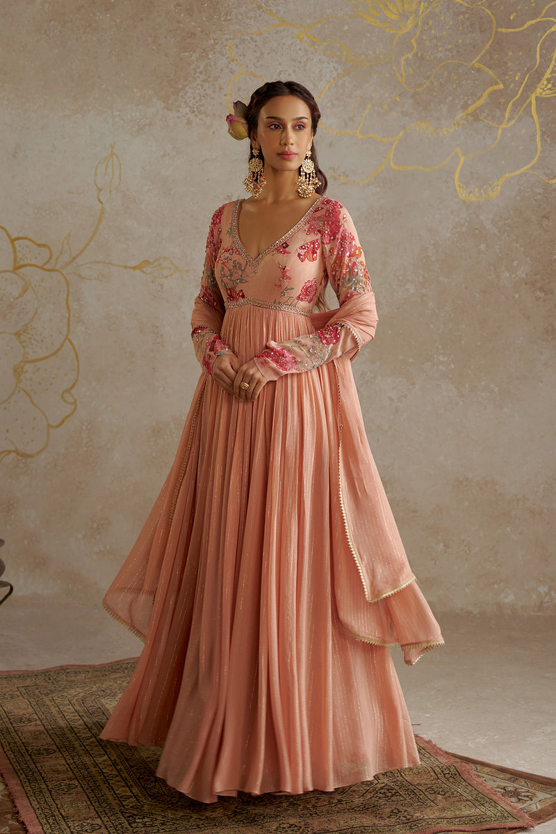Blush Rose Anarkali