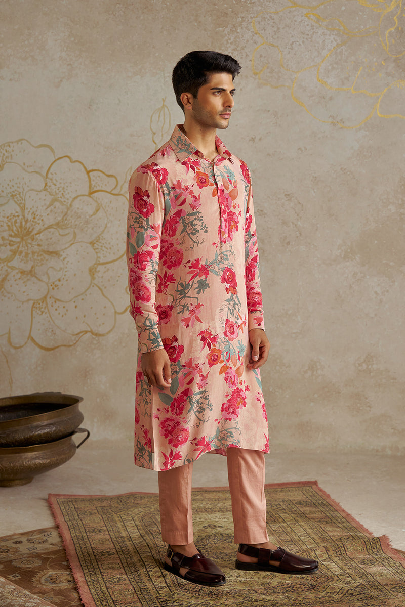 Blush Rose Kurta Set