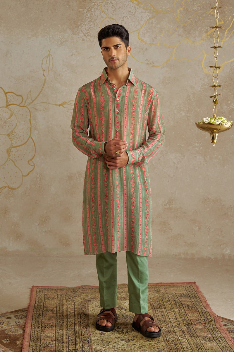 Jade Vine Kurta Set