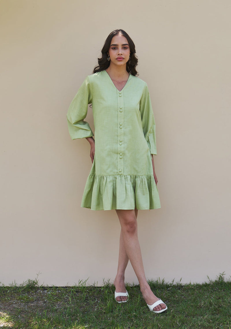 Dory Mini Dress (Soft Pear)