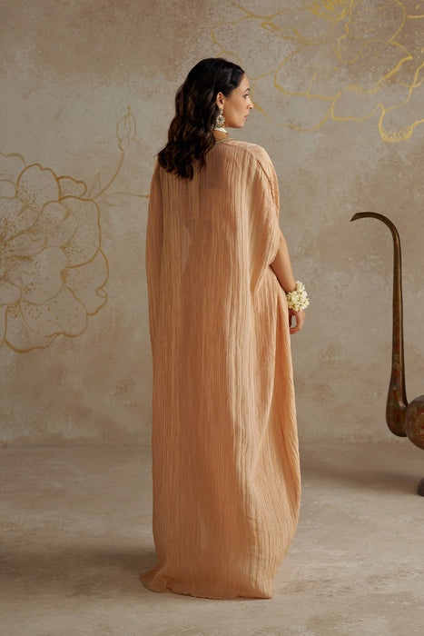 Blush Tissue Cape Set