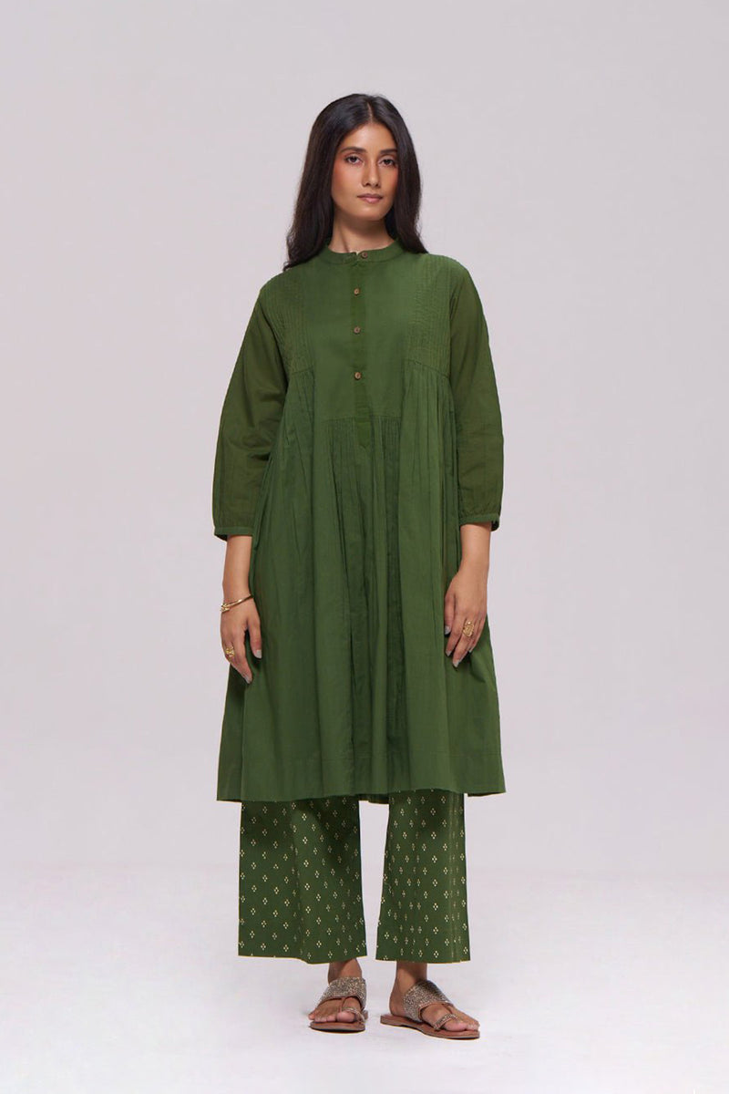 Vineyard Green Cotton Co-ord Set