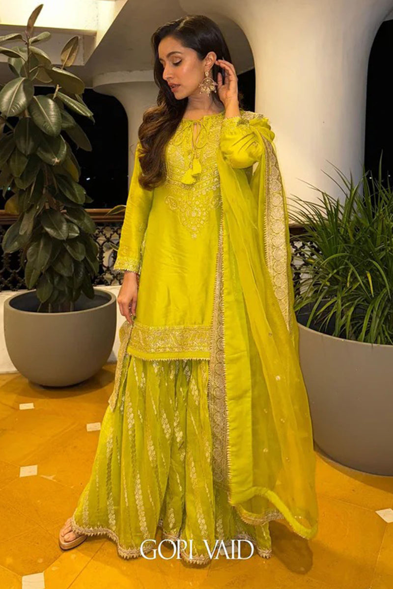 Rati with Jamdani Sharara Set