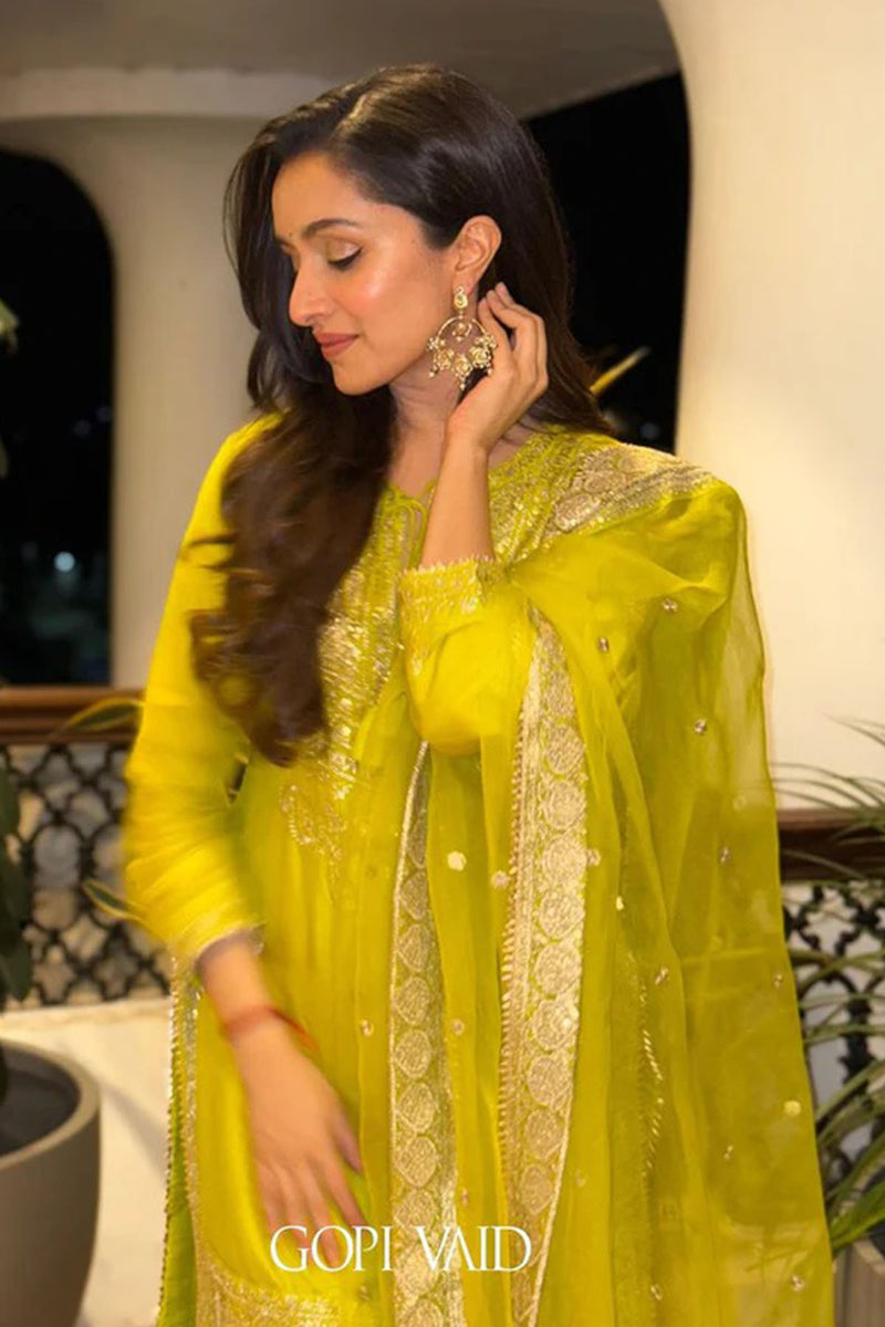 Rati with Jamdani Sharara Set