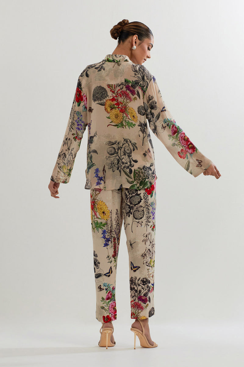 BOTANICAL PRINTED COORD