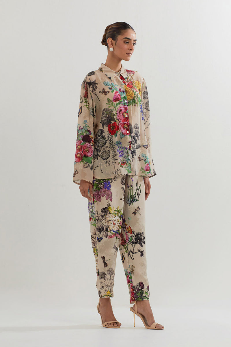 BOTANICAL PRINTED COORD