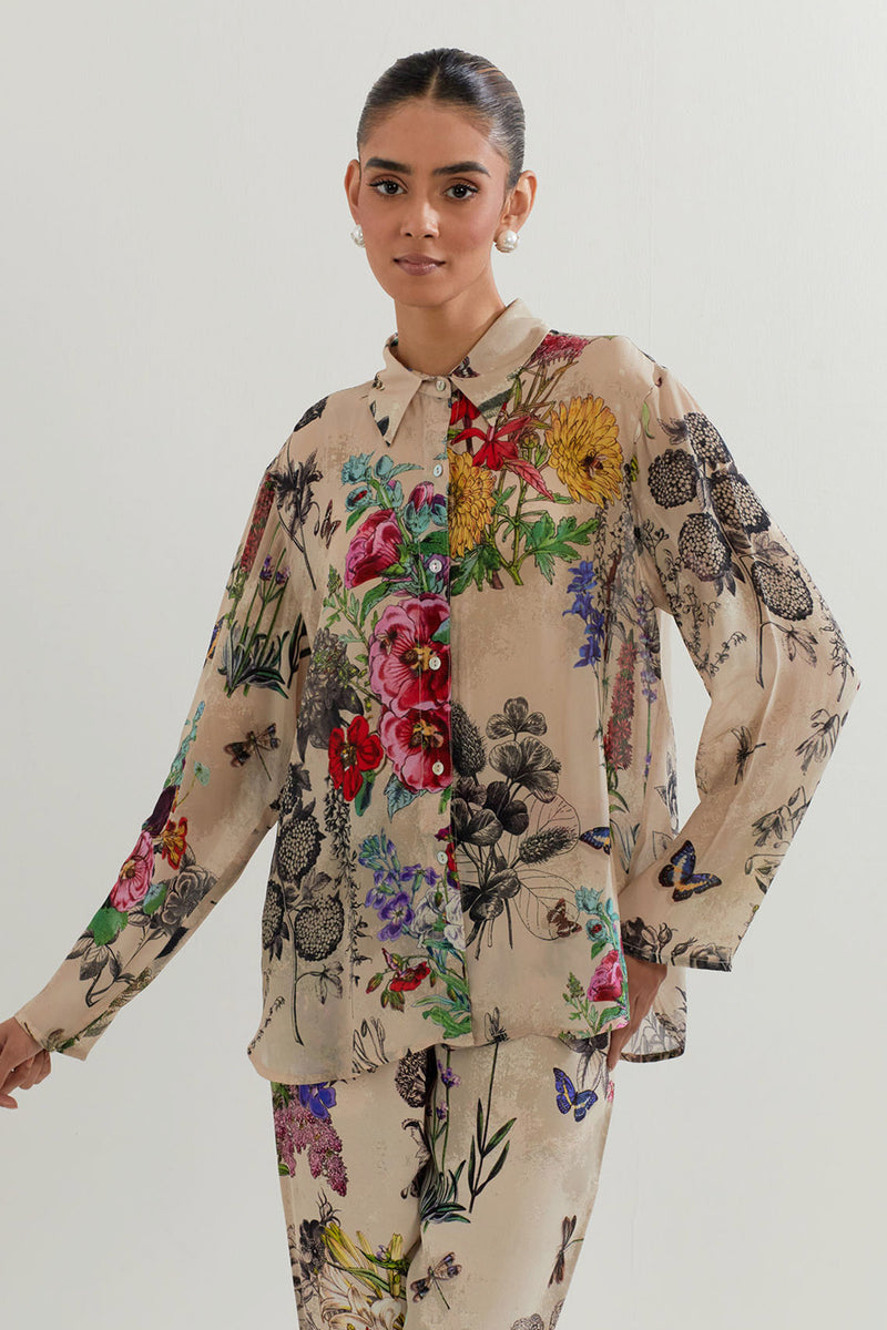 BOTANICAL PRINTED COORD
