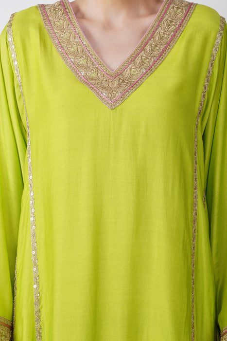 Zesty Lime Green Heritage Suit Set