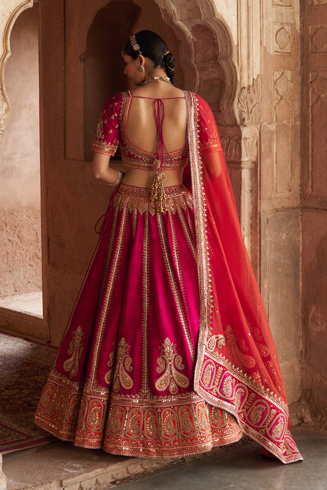 AMARA - HOTPINK LEHENGA