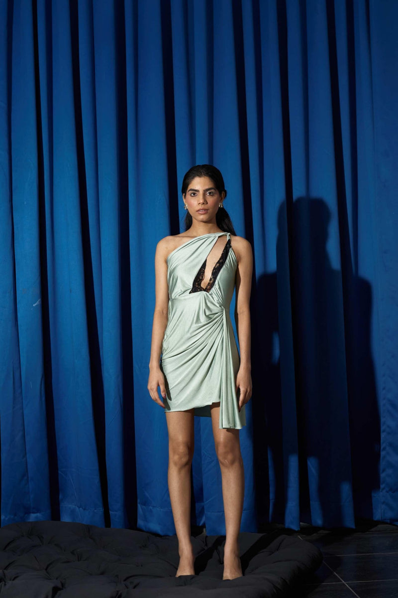 Aminta Satin Dress