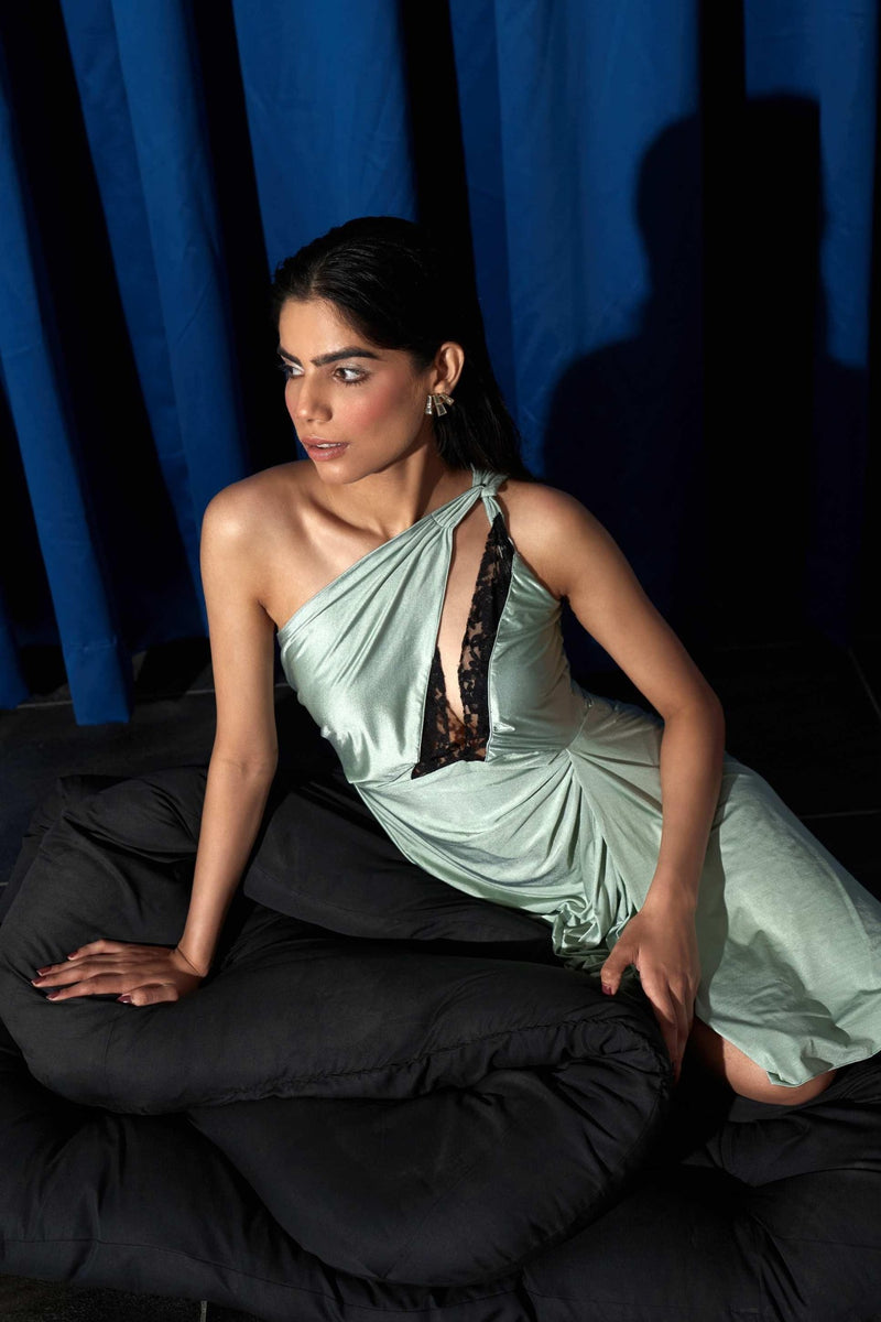Aminta Satin Dress