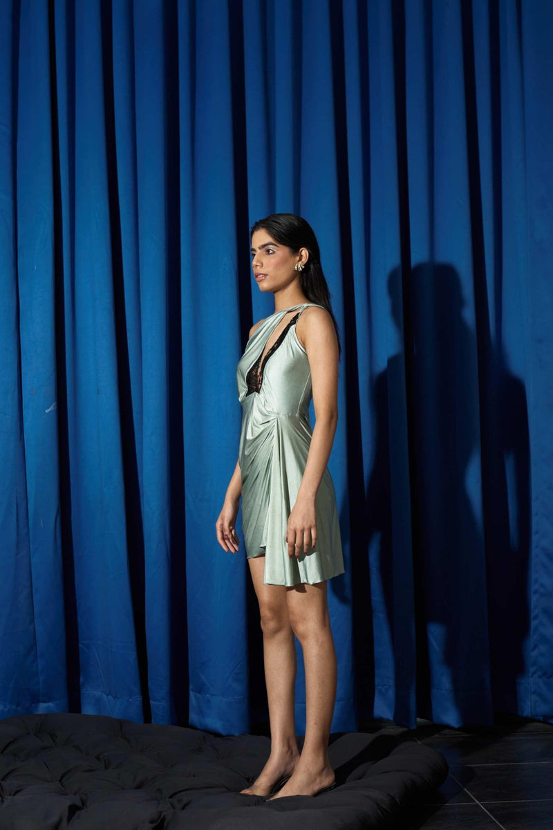 Aminta Satin Dress