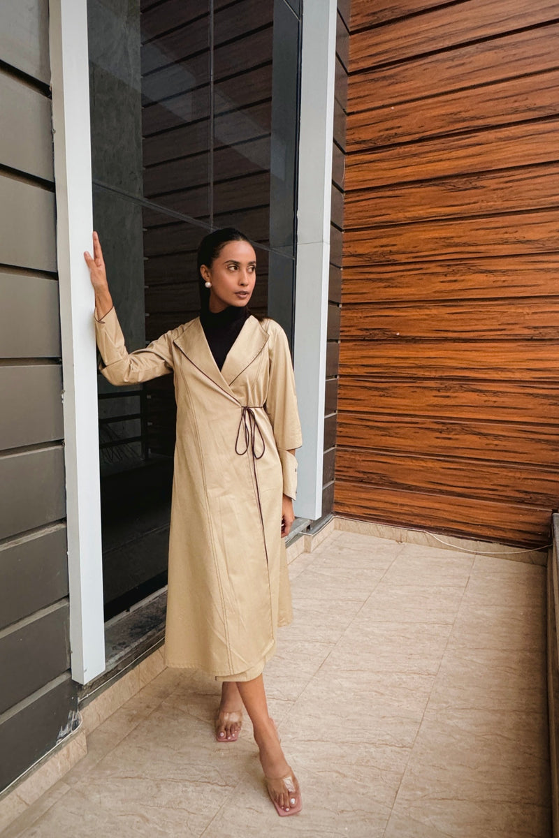 Beige Trench Coat