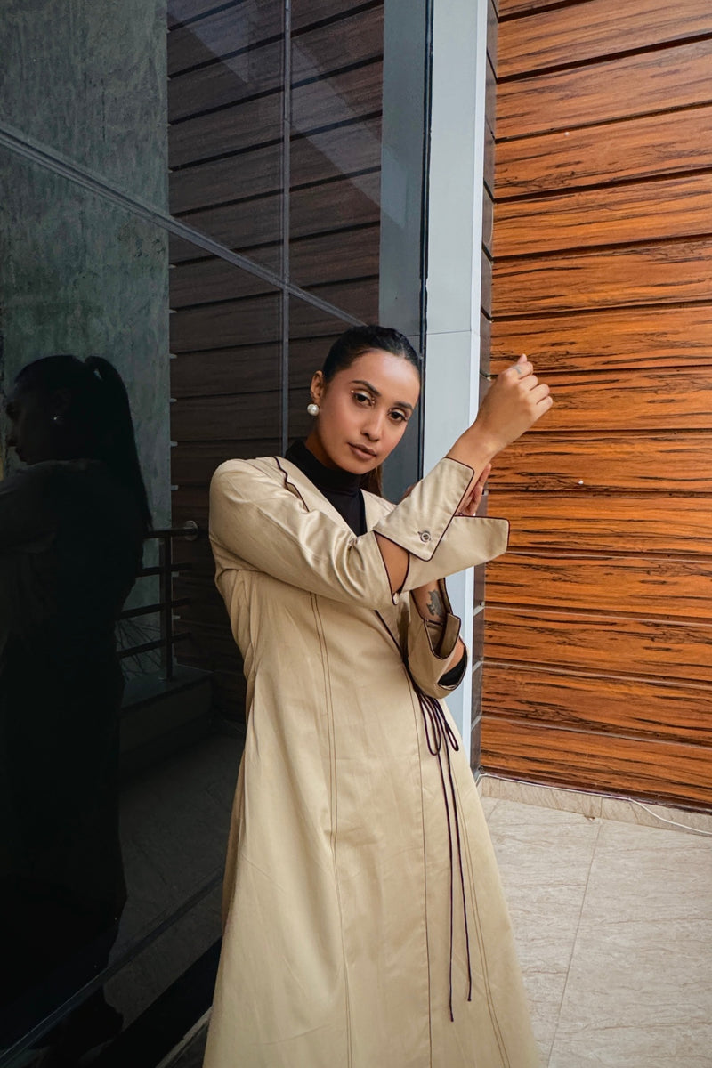 Beige Trench Coat