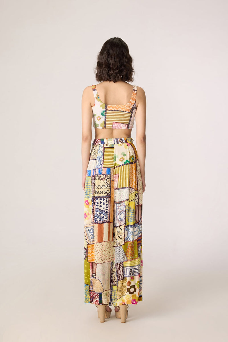 Belen Trench, Juniper Bustier & Jeja Trousers