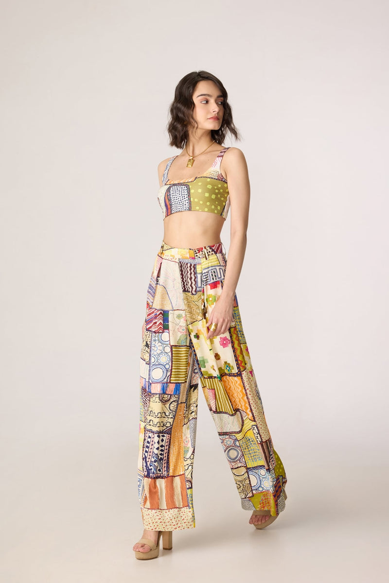 Belen Trench, Juniper Bustier & Jeja Trousers