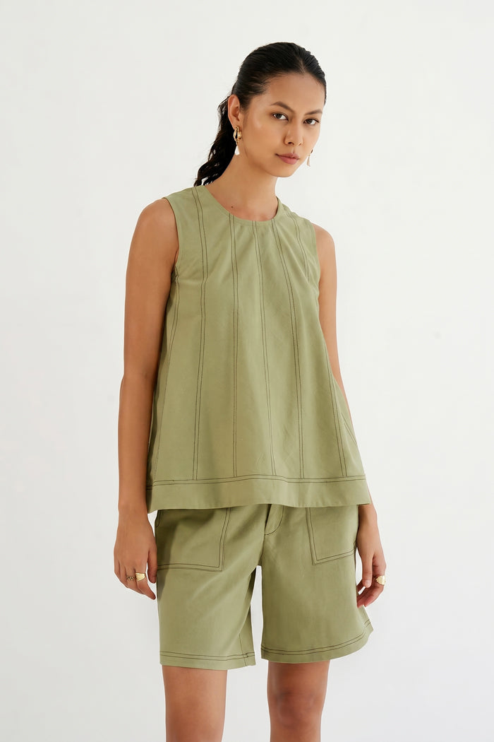 Breathe Set in Olive