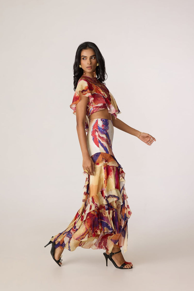 Elena Blouse & Marieya Skirt