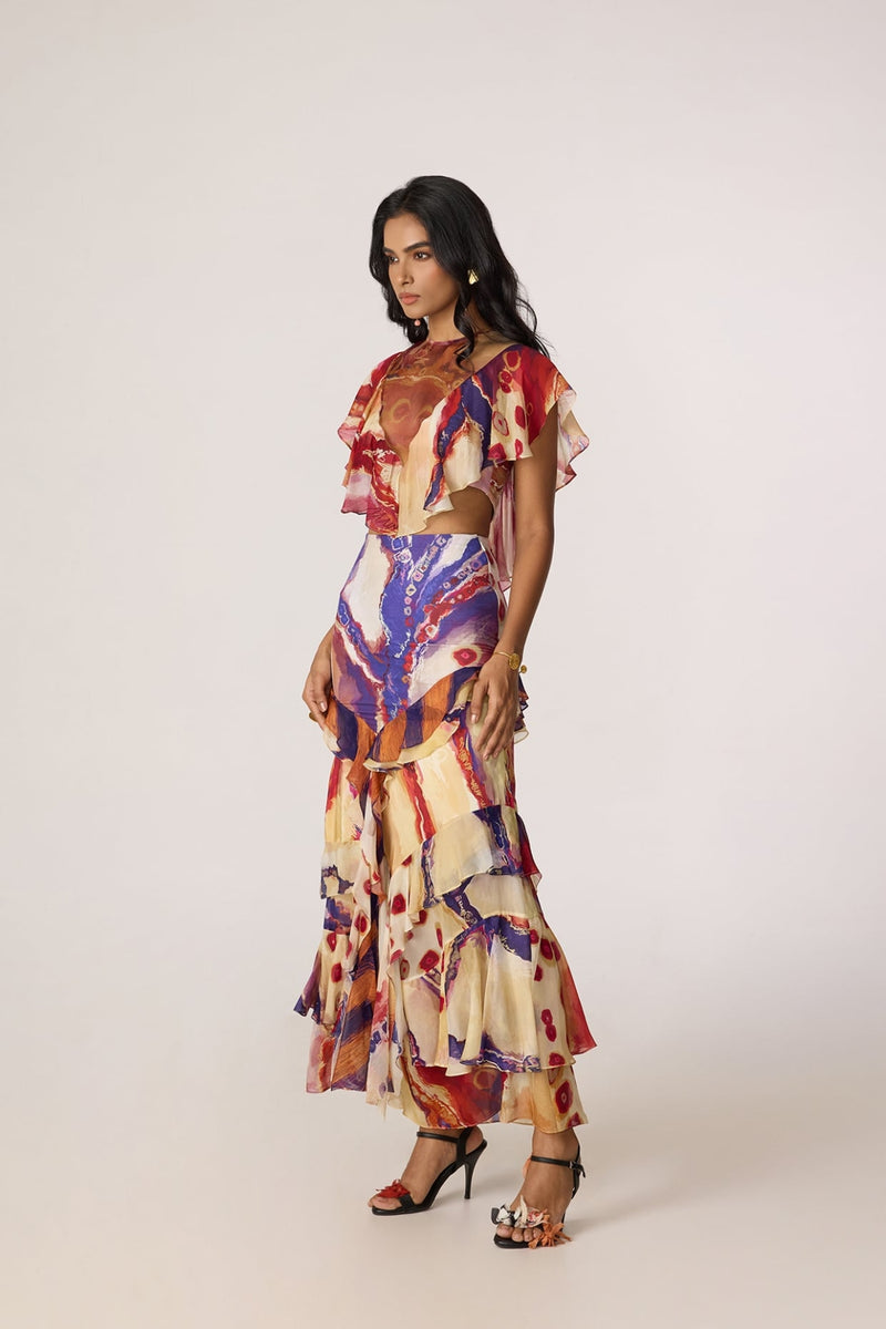 Elena Blouse & Marieya Skirt