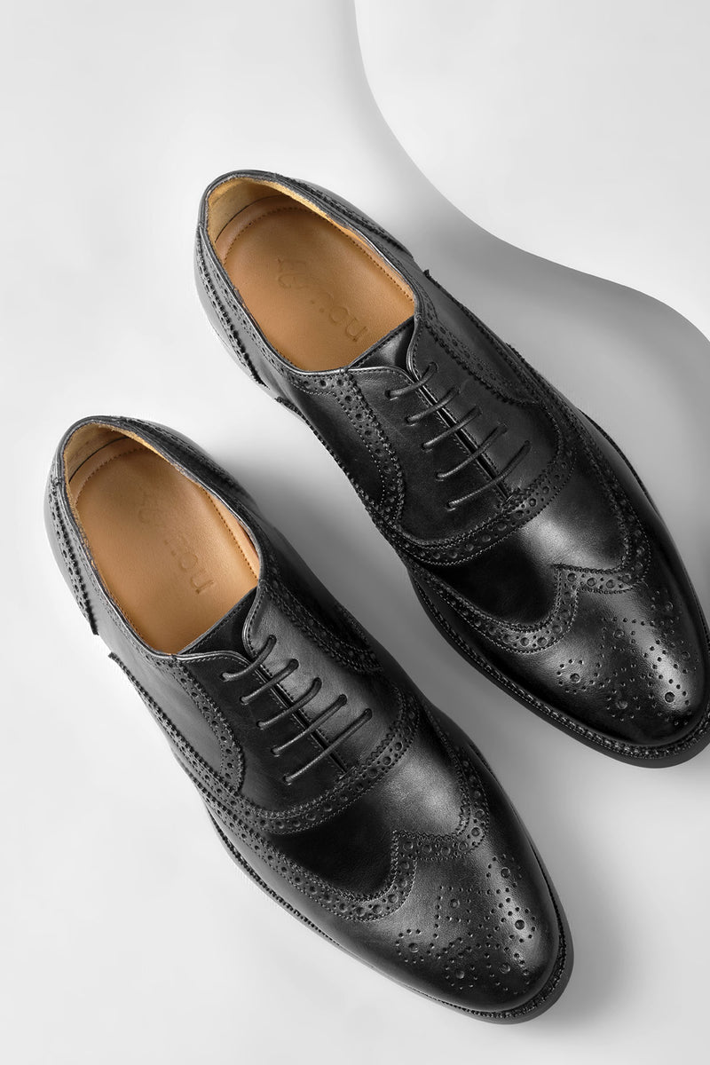 Black Scott Brogue