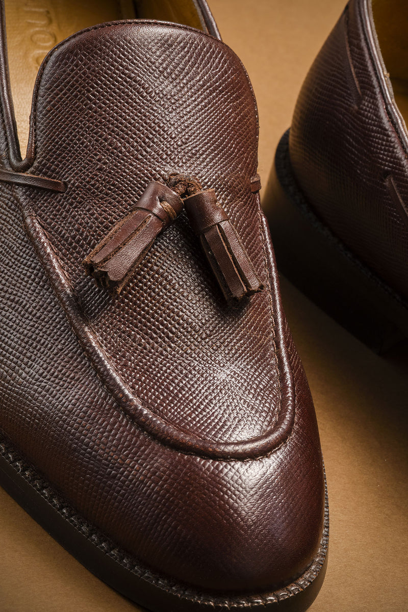 Deep Brown Vintage Tassels