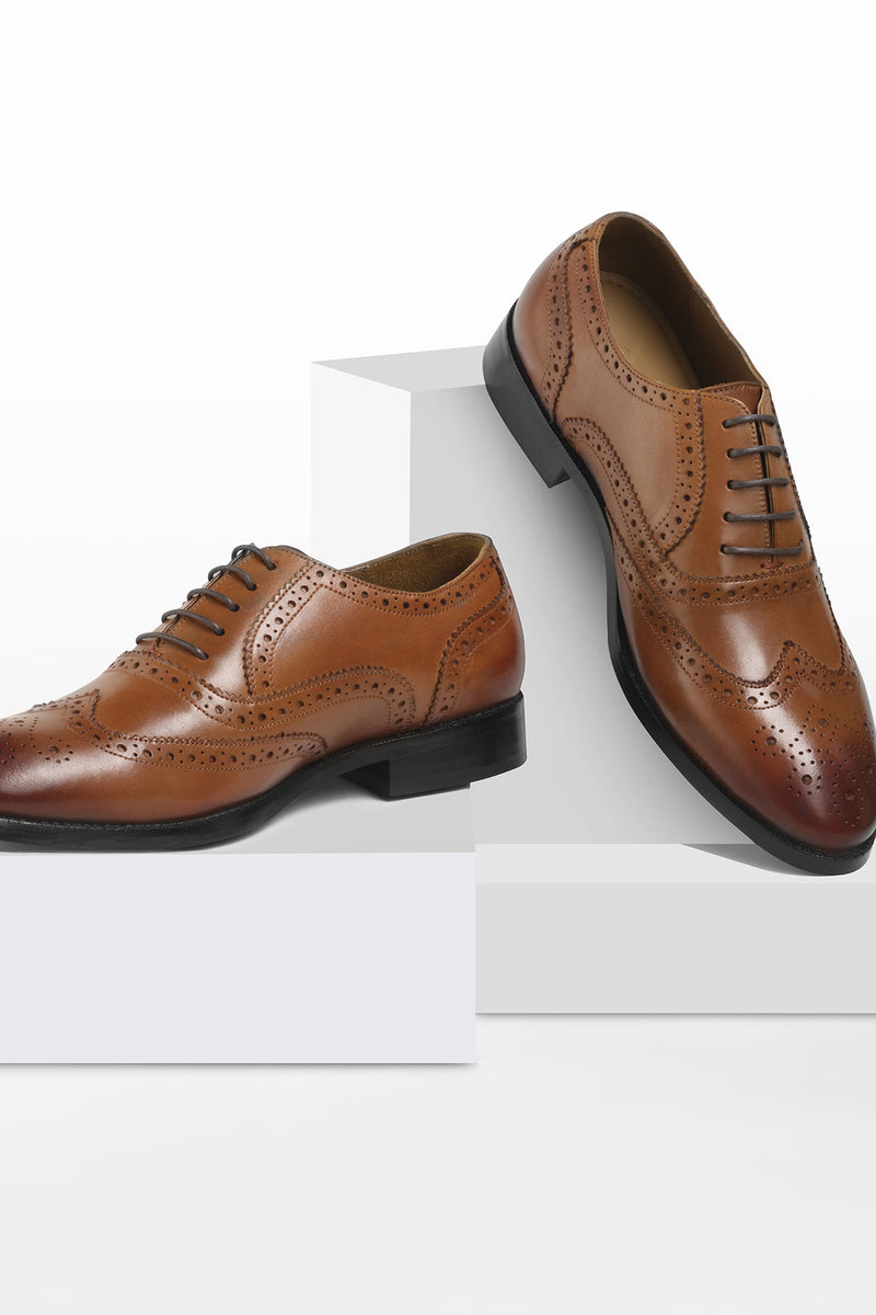 Tan Scott Brogue