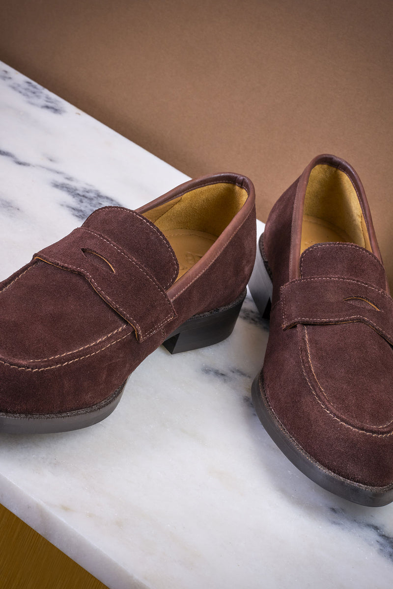 Brown Java Moccasins