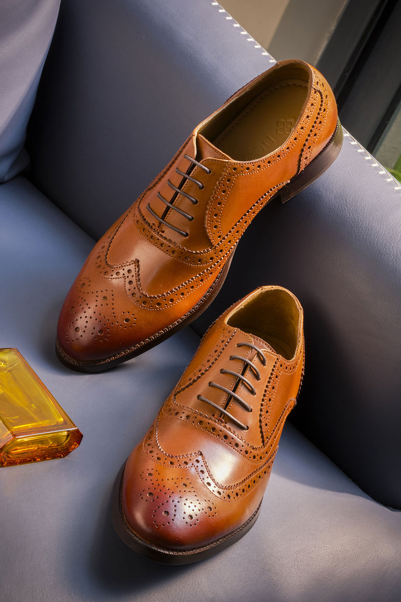 Tan Scott Brogue