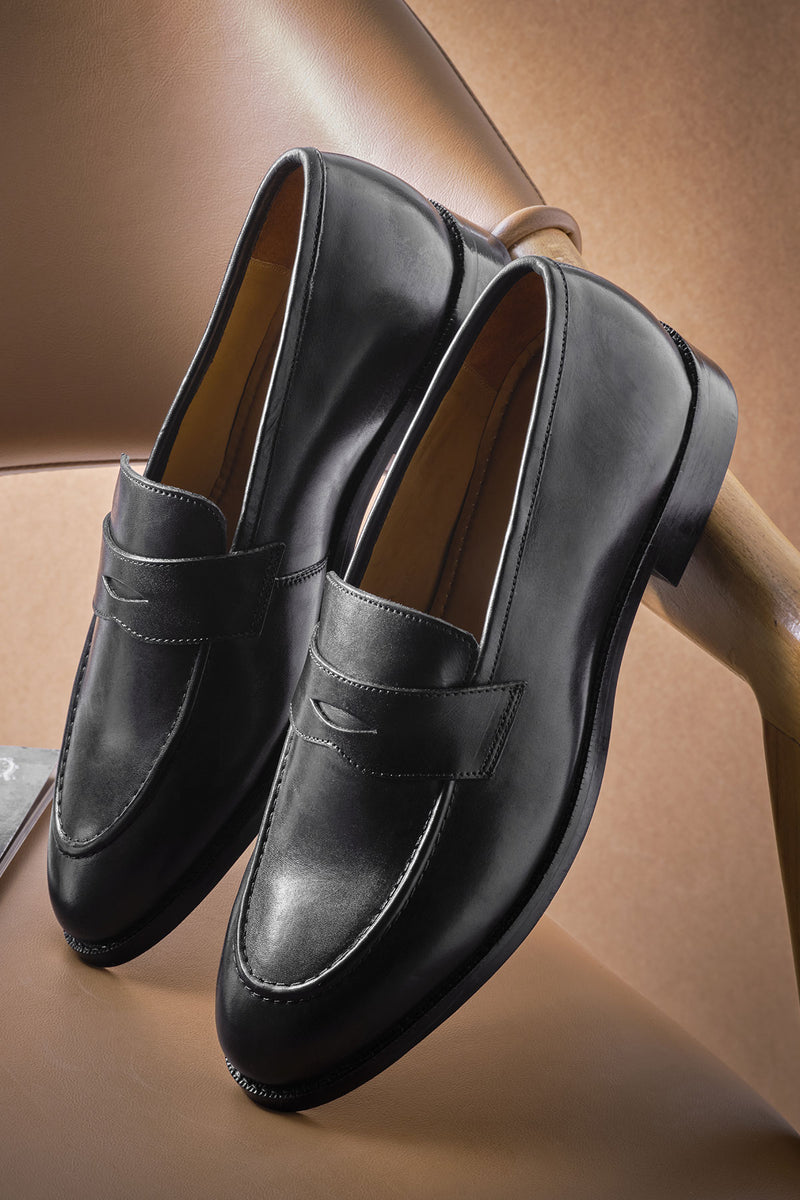 Black Java Moccasins