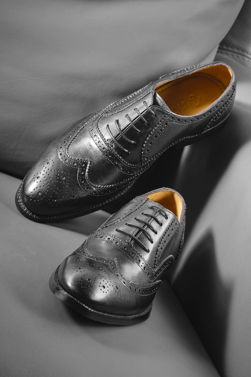 Black Scott Brogue