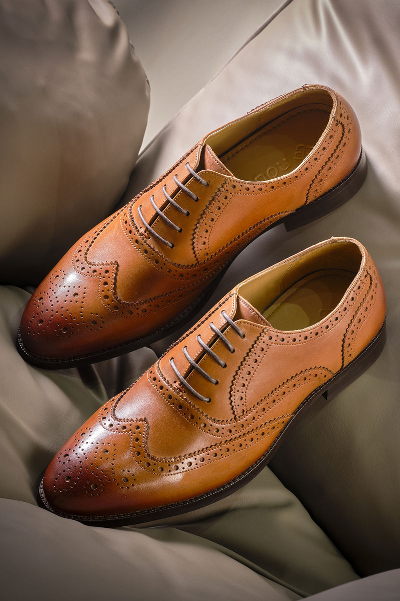 Tan Scott Brogue