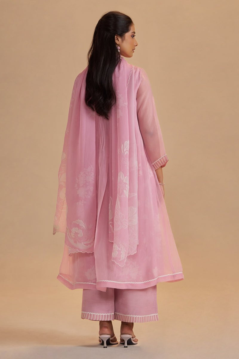 Fairy Tale Lilac Semi Festive Kurta Set