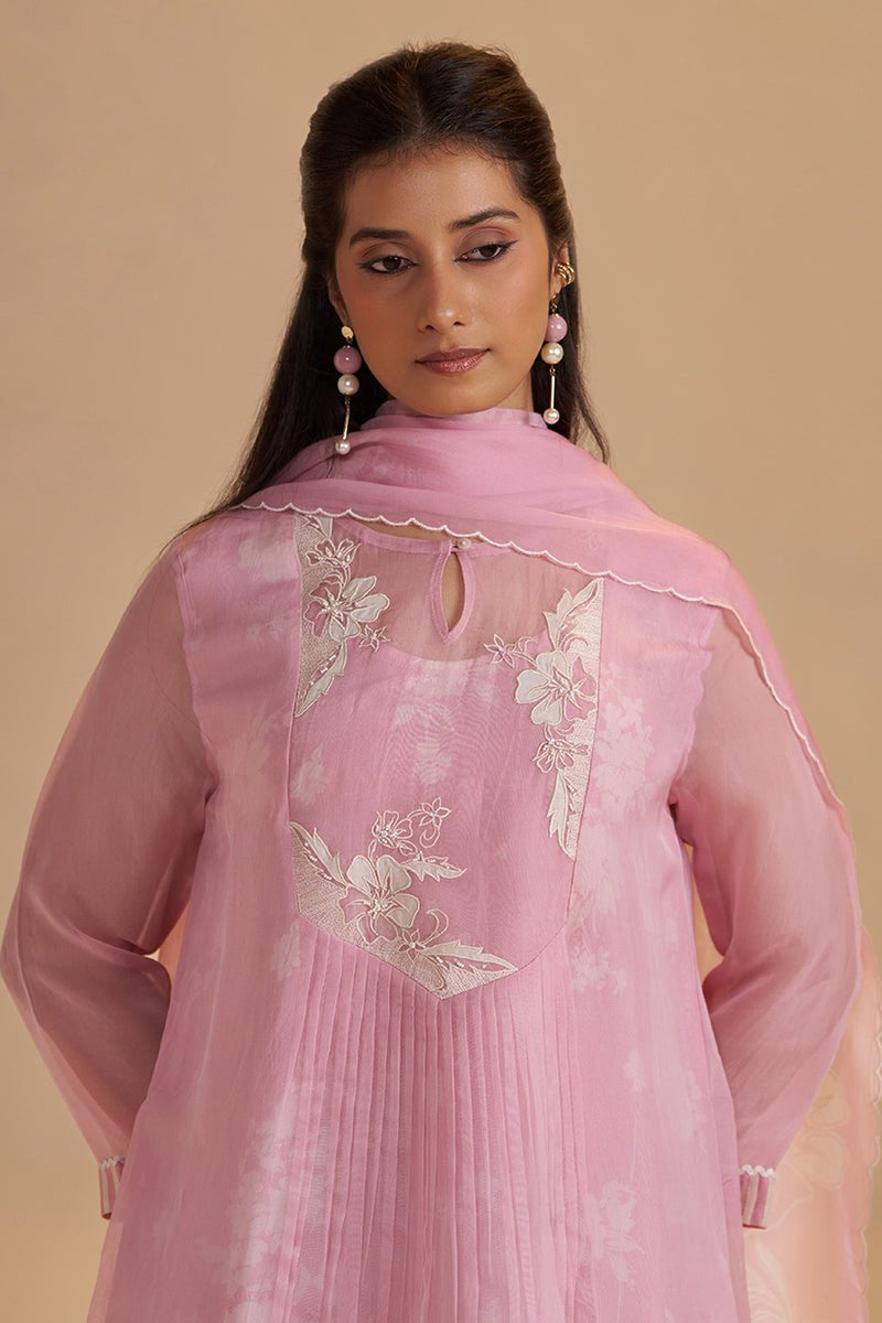 Fairy Tale Lilac Semi Festive Kurta Set