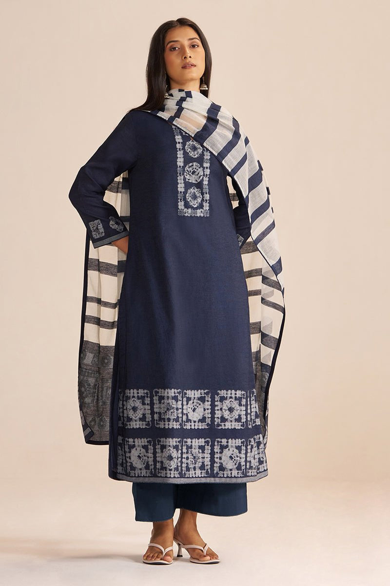 Denim Blue Kurta Set