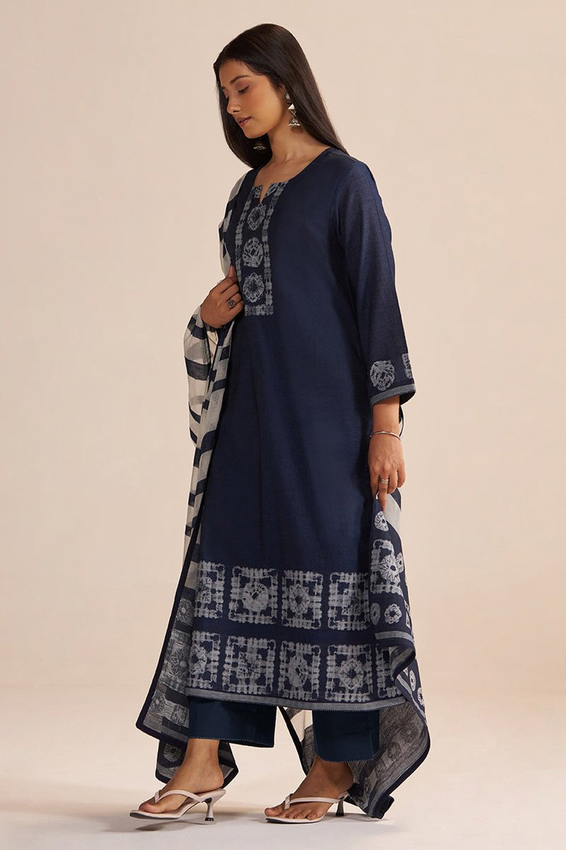 Denim Blue Kurta Set