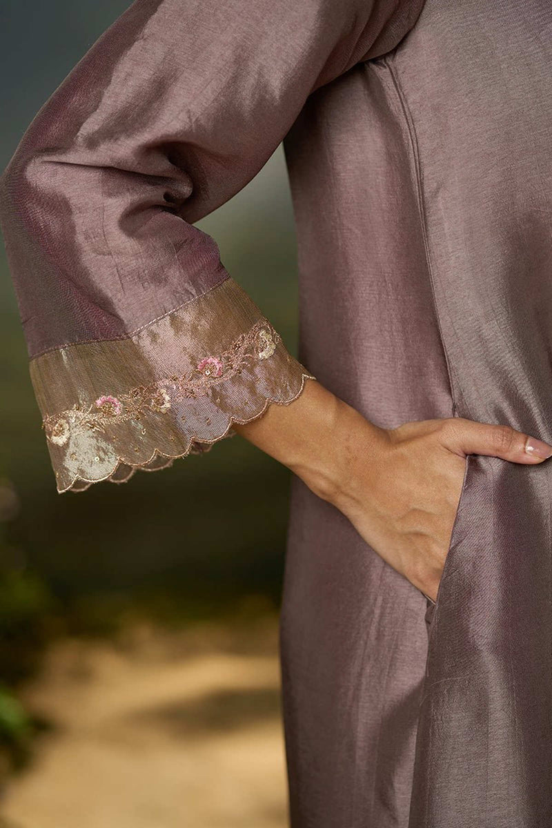 Antler Raw Silk Festive Kurta Set