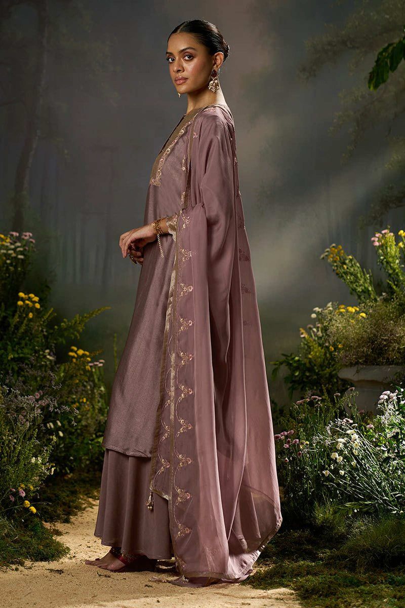 Antler Raw Silk Festive Kurta Set