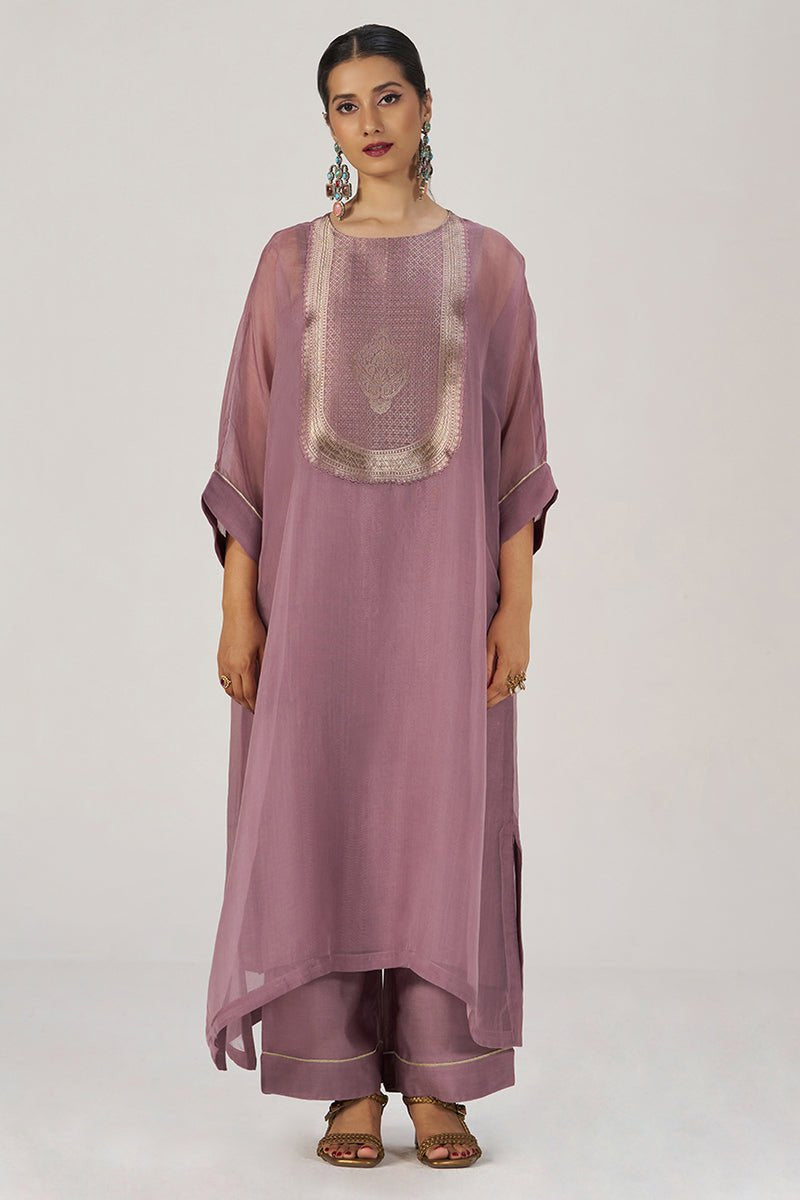 Deep Orchid Haze Festive Co-ord Set
