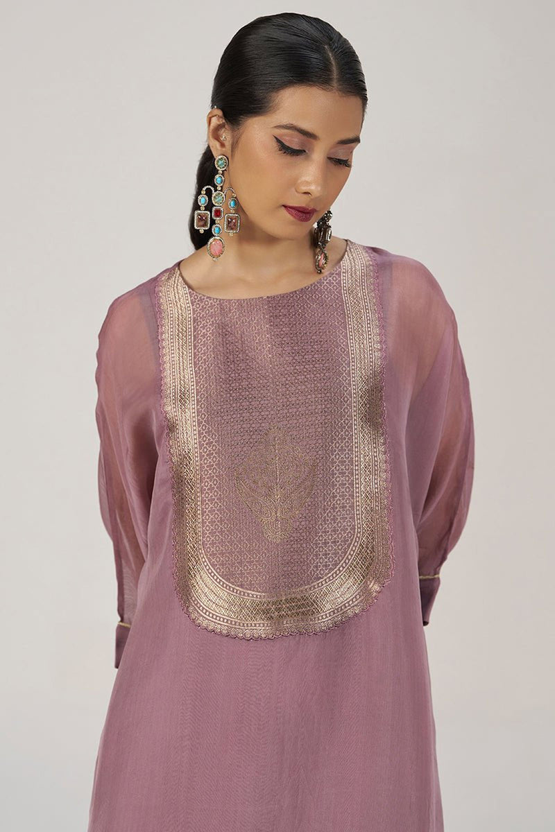 Deep Orchid Haze Festive Co-ord Set