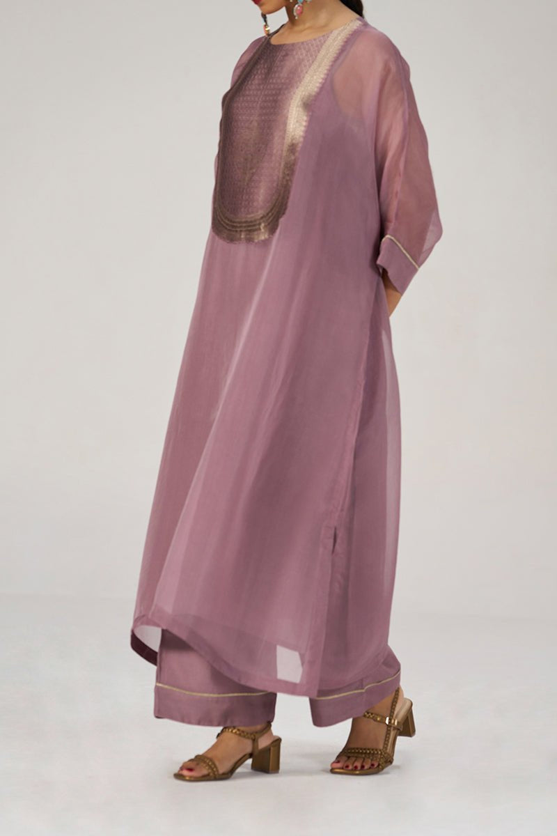 Deep Orchid Haze Festive Co-ord Set