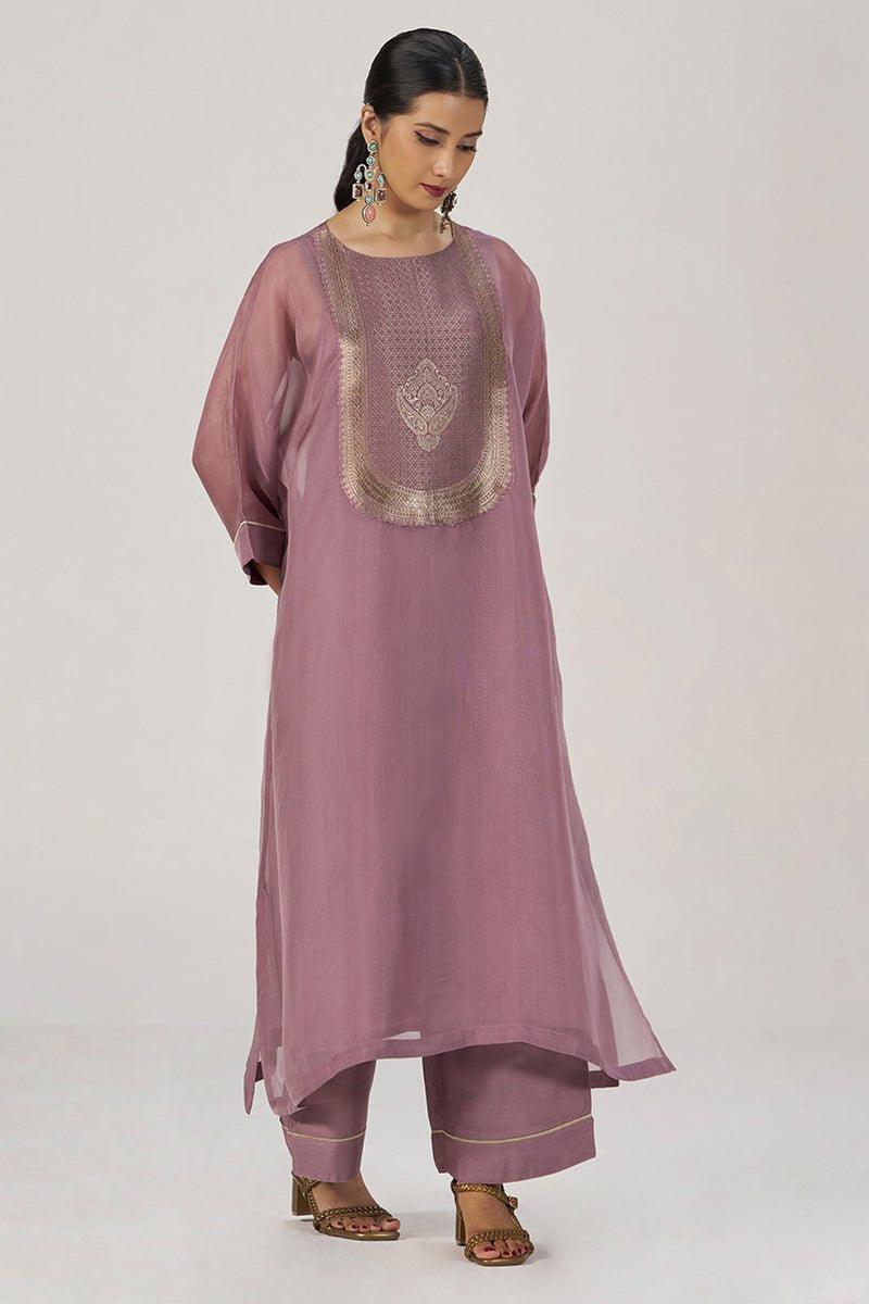 Deep Orchid Haze Festive Co-ord Set