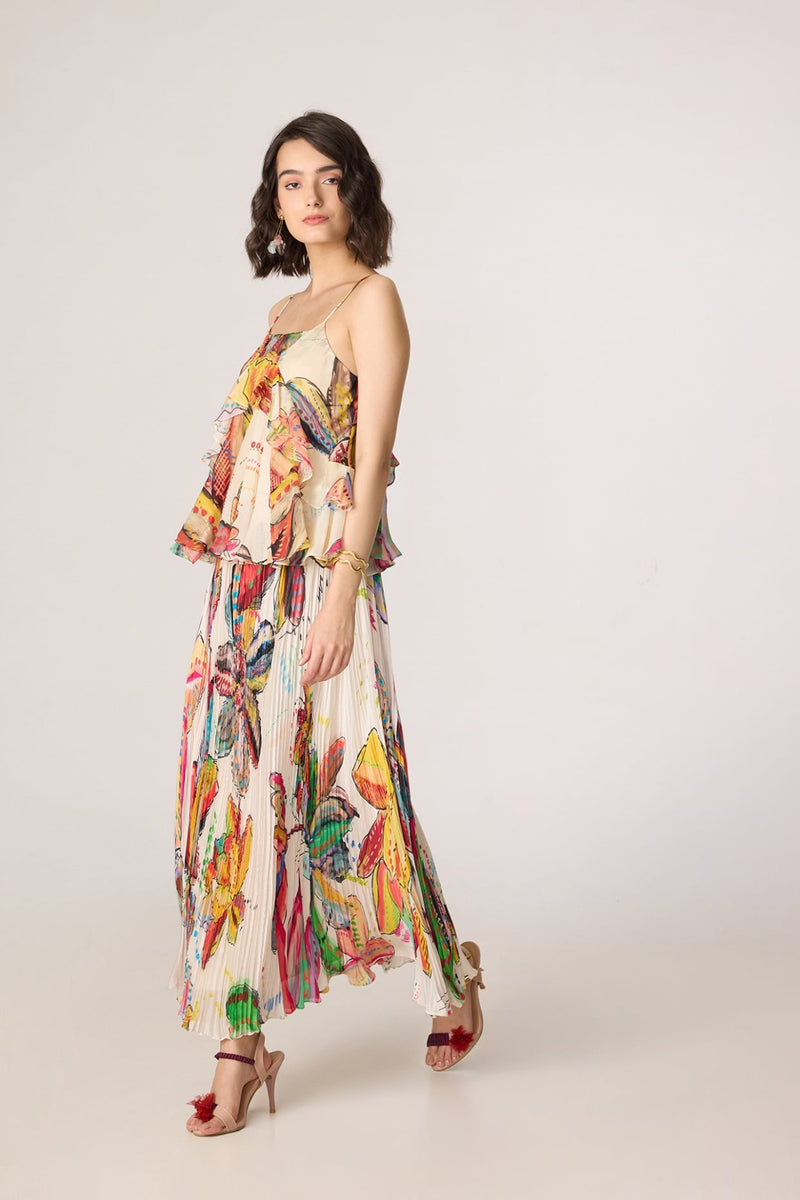 Genora Blouse & Zora Skirt