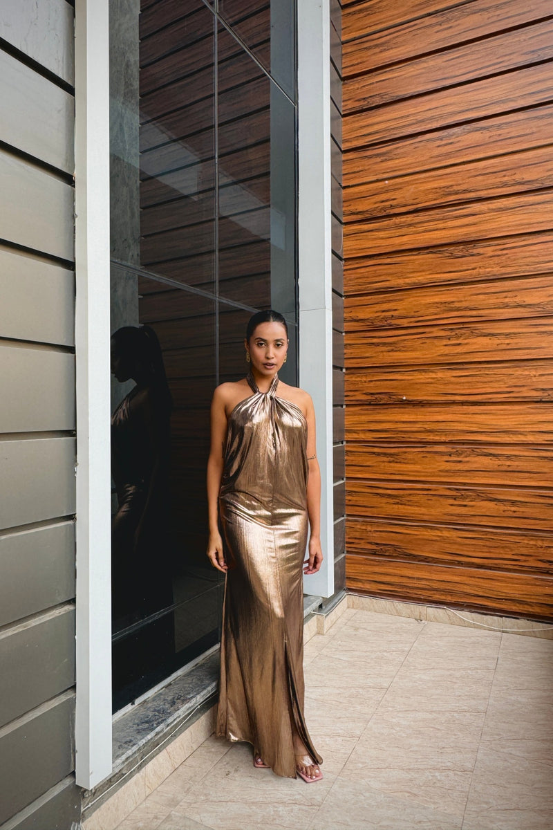 Golden Mermaid Dress