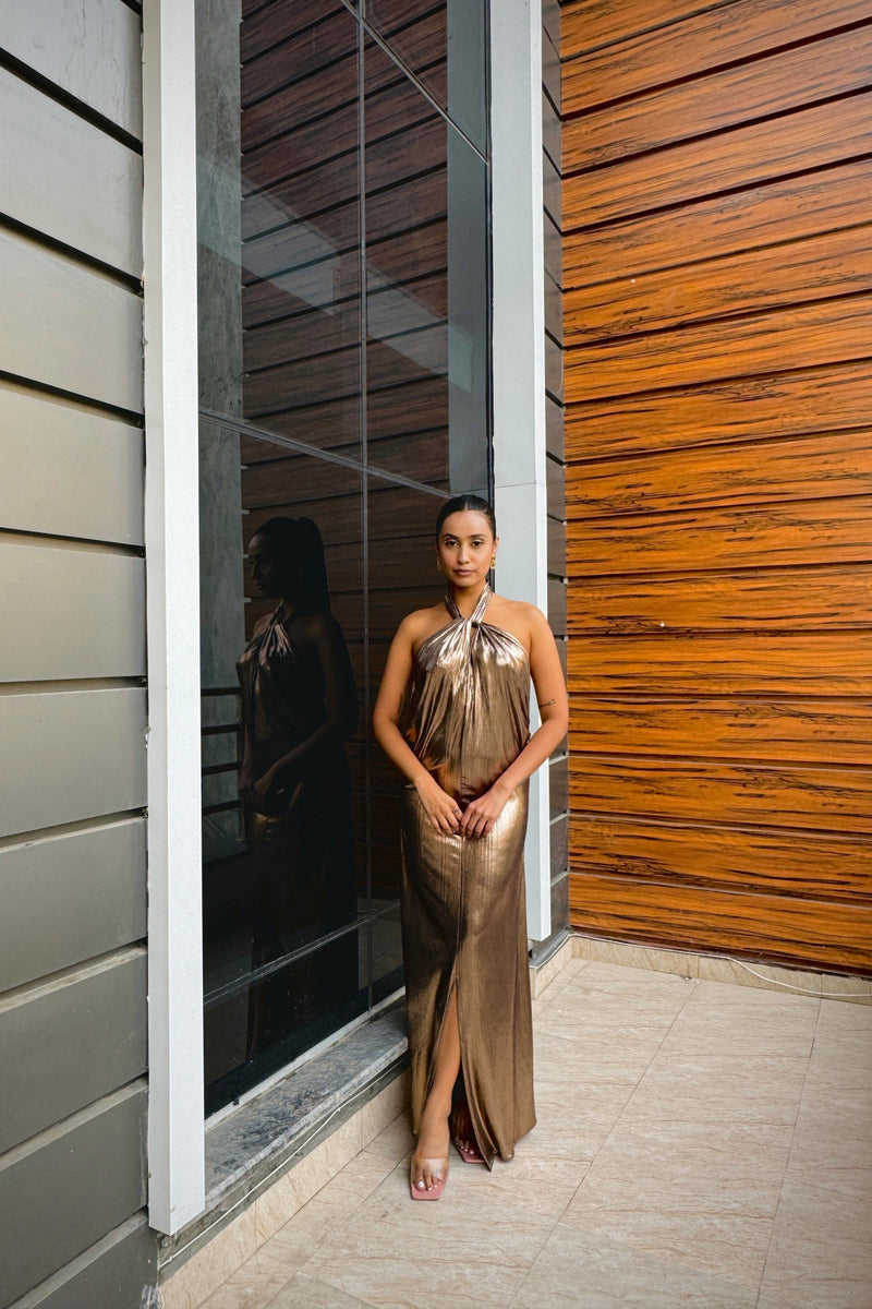 Golden Mermaid Dress