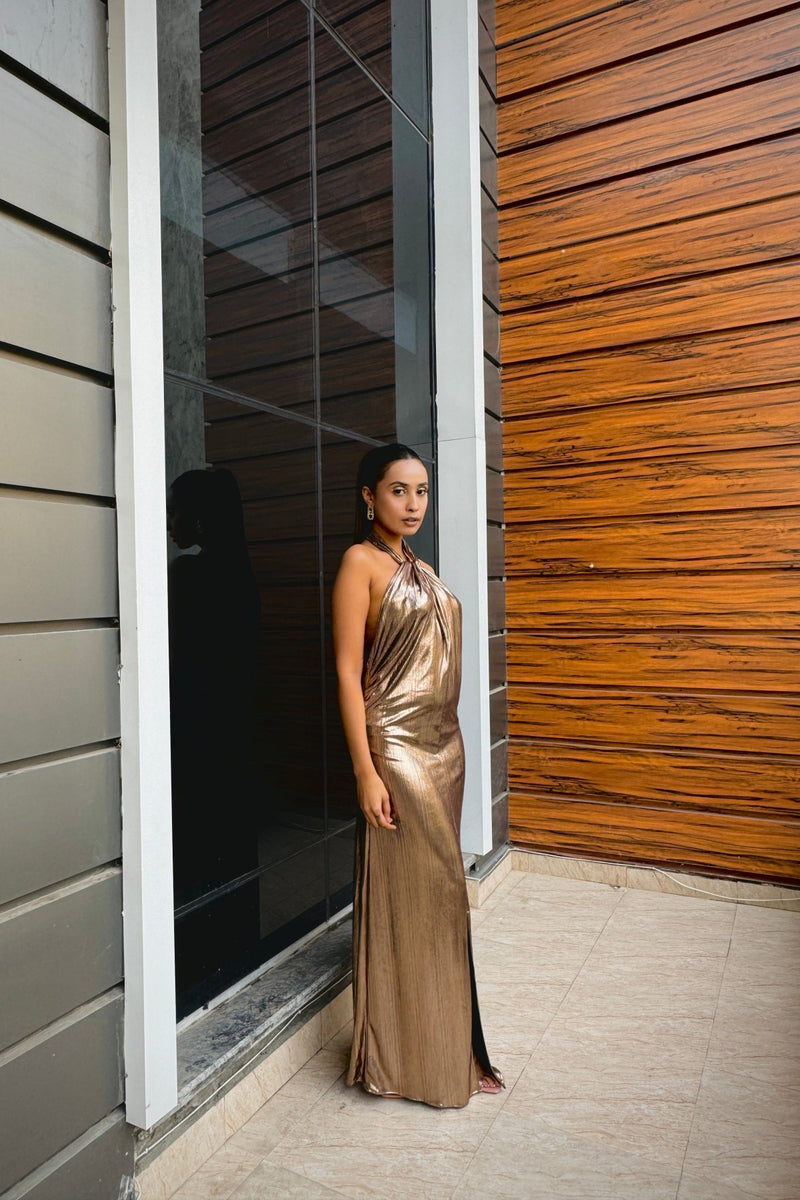 Golden Mermaid Dress