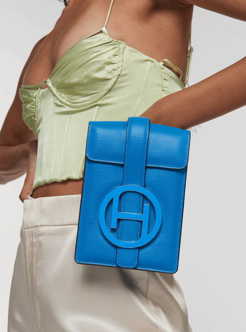 DOPAMINE MESSENGER BAG IN OCEAN BLUE