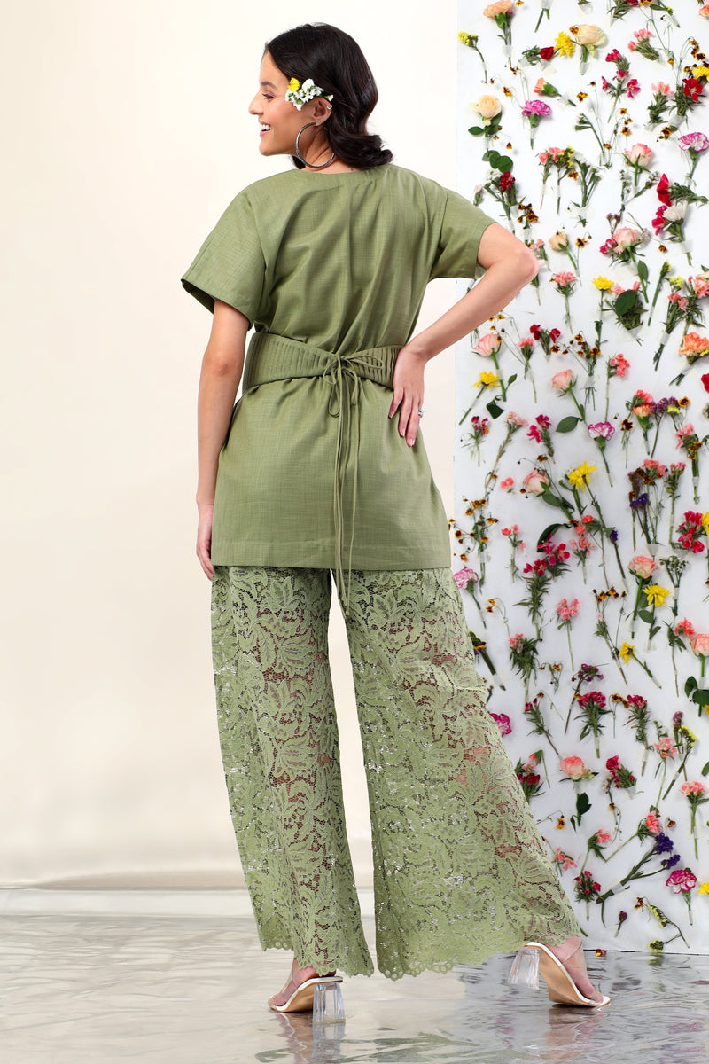 Olive Blossom Coord Set