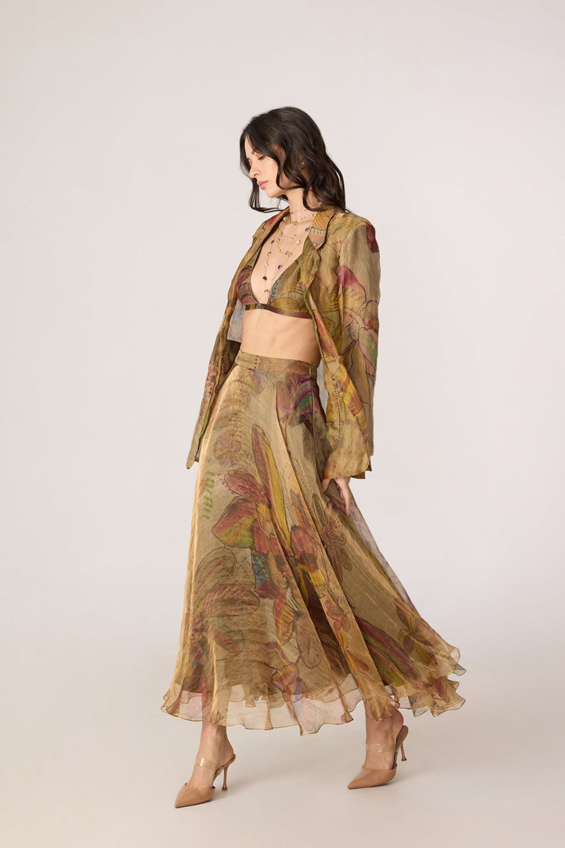 Micah Blazer, Arleth Bralette & Revah Skirt