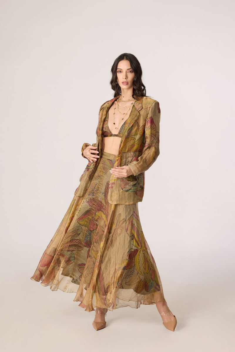 Micah Blazer, Arleth Bralette & Revah Skirt