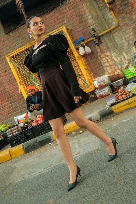 Espresso Saturday Skirt